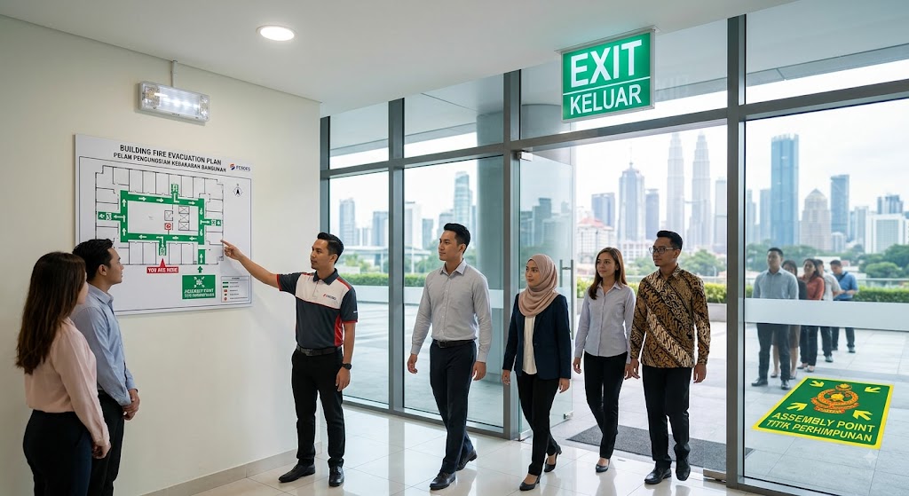 Fire Evacuation Plan Malaysia