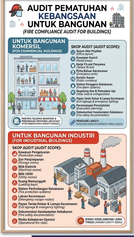 Fire Compliance Audit Malaysia for Building Owners and Facility Teams Poster